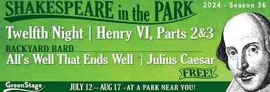 SHAKESPEARE IN THE PARK - GreenStage