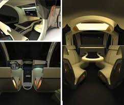 A Mobile Office And Boardroom In A Moving Vehicle A Awesome Concept By Volkswagen Mobile Office Concept Cars Office