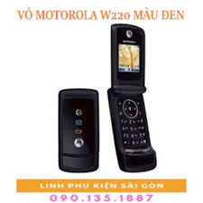 VỎ MOTOROLA W220 MÀU ĐEN