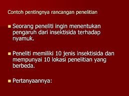 Rancangan Penelitian Eksperimen Ppt Download