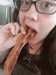 Yep, i suspect lowell ganz & babaloo mandel might wish they could have written that scene. Bacon Is Good For Me Gifs Tenor