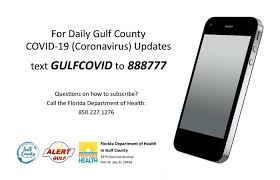 3 27 20 Gulf County Covid 19 Update Florida Department Of Health In Gulf