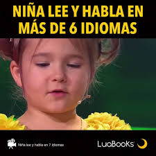 Los niños superdotados poseen una inteligencia superior, gran creatividad e  imaginación,como por ejemplo esta hermosa niña superdotada que habla más de  seis idiomas. 👇