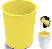 Amazon.com: Dxmnoly Revestimiento de silicona para cubeta de 5 galones,  revestimiento de mezcla de medición reutilizable para hormigón, mortero, ...