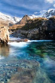 Isle Of Skye Fairy Pools In Winter Fairy Pools Scottish Landscape Scottish Countryside