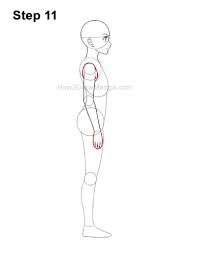 Check spelling or type a new query. How To Draw A Manga Girl Full Body Side View Step By Step Pictures How 2 Draw Manga