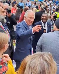 King Charles III's amazing reaction ...