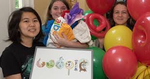 Stamen grigorov, the microbiologist who discovered the bacteria used to create yogurt, with a doodle for his 142nd birthday. Marietta Freshman To Represent Ga In Google Doodle Art Competition