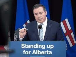 Jason kenney will be alberta's next premier with a majority victory for the united conservative party (ucp) after kenny appeared to the public in a blue dodge ram pickup truck following his victory. Jym7v7gmgfiw6m