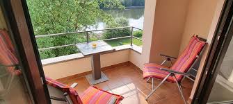 The venue has a tiled floors. Startseite Haus Moselufer