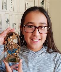 Maria makes a splash with charity swim