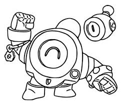 Dibujos Para Colorear De Brawl Stars