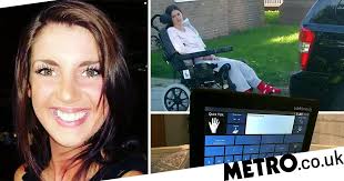 Woman 'trapped in her own body' has written a book using only her eyes