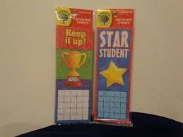 31 Individual Incentive Charts Book Marks Star Trophy Ebay