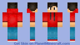 Check spelling or type a new query. Teen Red Hoodie Minecraft Skin