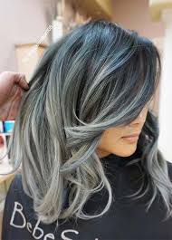 Black And Silver Hair Color 85 Silver Hair Color Ideas And Tips For Dyeing And Maintaining Your Grey Hair Blending Gray Hair Cool Hair Color Blonde Hair Color