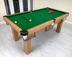 The pink ball should be placed on the point of the triangle which points to the d spot. Royal Executive 6ft Snooker Table
