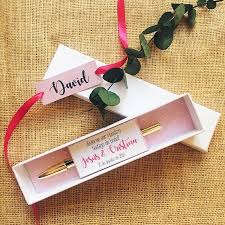 ¿vas a adquirir testigos de boda boligrafos? Boligrafo Para Los Testigos De Boda