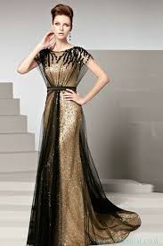Black And Gold Evening Gown Plus Size High Neck Black And Gold Sequin Formal Gown 2016 Formal Dresses Formal Dresses Plus Size Form Formal Dresses For Women Gold Evening Dresses Tulle Evening Dress