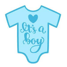 Silhouette Design Store It S A Boy Baby One Piece Baby Shower Clipart Baby Shower For Men Baby Shower Souvenirs