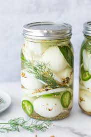Spicy Pickled Eggs Recipe No Canning Necessary Simply Whisked