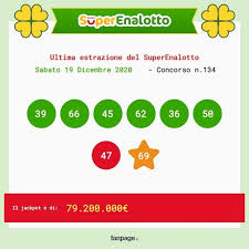 Ecco la pagina delle previsioni lotto in sei colpi. Estrazioni Lotto Superenalotto E 10elotto Di Sabato 19 Dicembre 2020 Numeri Vincenti