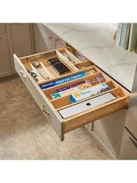 Rev A Shelf Tiered Combination Drawer For Frameless 30 Inch Cabinet Clear Coat 4wtcd 724fl 1 Cutlery Drawer Rev A Shelf Kitchen Drawers