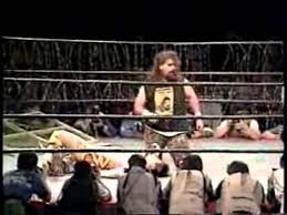 Cactus jack vs terry funk (no rope barbed wire death match). Cactus Jack Vs Terry Funk Deathmatch W Foley Commentary Youtube
