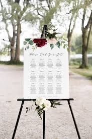 Burgundy Wedding Seating Chart Printable Table Seating Chart Template Edit With Templett 2 Sizes Wlp Bbu 1058