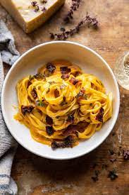 Butternut Squash Pasta Carbonara With Rosemary Bacon Half Baked Harvest Recipe Butternut Squash Pasta Squash Pasta Half Baked Harvest Recipes