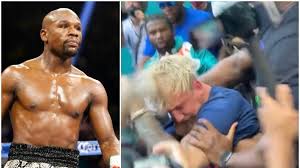 Floyd mayweather vs logan paul. Floyd Mayweather Llega A Las Manos Con El Hermano De Su Proximo Rival En Una Rueda De Prensa