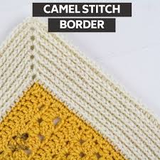 It can be made as long or wide as you want. Winding Road Crochet Blanket Border For Any Blanket Crochet Tutorial Camel Stitch Facebook