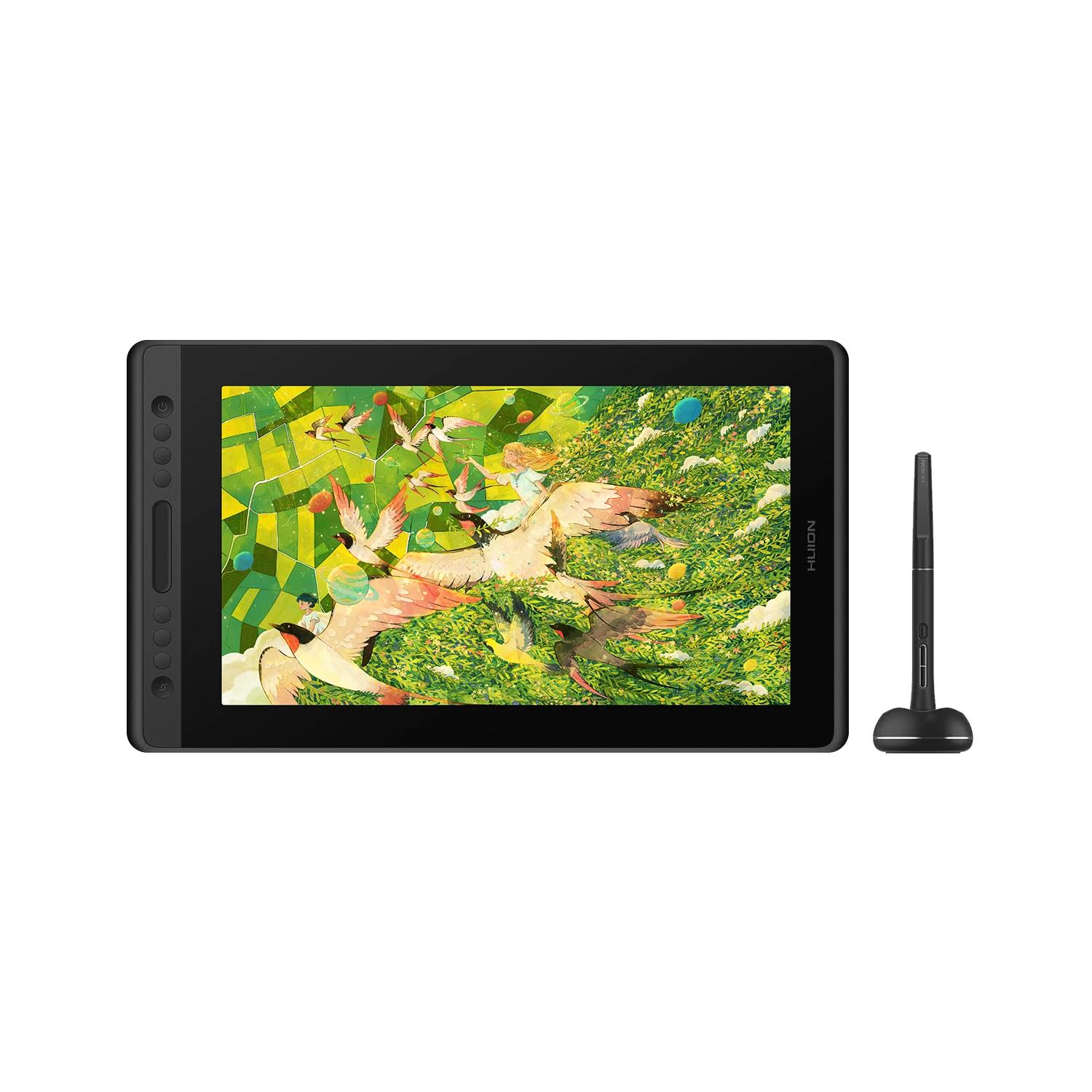 Huion Kamvas Pro 16 V2 Upgraded Version 15.6" Drawing Tablet with Screen Powered by PenTech 4.0 99% sRGB Gamut Coverage