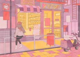 03 00 Am An Art Print By Vacuum Cute Art Art Cute Drawings