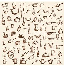 More images for easy kitchen equipment drawing » Drawing Skill Kitchen Equipments Drawing With Names