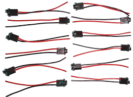 We are going to assign each wire with a letter for easier reference: T10 Wedge Base Socket 12v Led Connector For Auto Rv Sidemarker Light Rubber