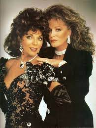 Discover more posts about jackie collins. Joan Jackie Collins Two Strong Women Who Rock Jackie Collins Glamour Dame Joan Collins
