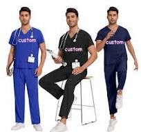 Custom Logo Surgical Pet Hospital Medical Unisex Men's Women's Female Male  Doctor Nurse Scrubs Top Pants Uniform Sets Wholesale