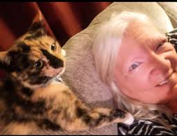 Introduction and sharing a photo in cats, coffee, and chaos group