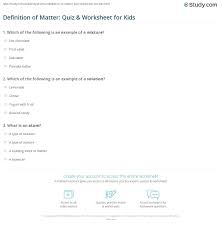 Copyright © 2020 chemicool.com chemistry dictionary | birth of the elements | tools | periodic table. Definition Of Matter Quiz Worksheet For Kids Study Com