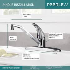 How to tighten a base of a loose moen kitchen faucet. P110lf Single Handle Kitchen Faucet