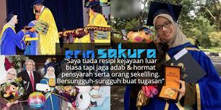 Ukm tube universiti kebangsaan malaysia Raih Anugerah Pelajaran Diraja Graduan Cemerlang Uum Kongsi Rahsia Kejayaan Erin Sakura