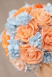 Maybe you would like to learn more about one of these? Wonderful Blue And Orange Bouquet Ideas 25 Best Bouquet Picture Blue Wedding Bouquet Flower Bouquet Wedding Spring Wedding Colors