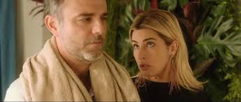 DJ CINDERELLA, from left: Miriam Freeland, Marcello Valle, 2019. Netflix  courtesy Everett