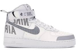 Shoes men's high top fashion sneakers outdoor casual sports shoes training leather shoes mens flats. Nike Air Force 1 High Under Construction White Cq0449 100