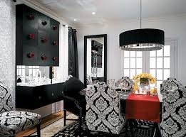 Candice Olson Black And White Dining Room Interior Design Dining Room Luxury Dining Room