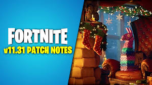 Fans are rejoicing all over the world. Fortnite V11 31 Update Patch Notes Winterfest And New Content Dexerto