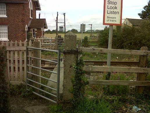 Church Lane Level Crossing - The ABC Railway Guide