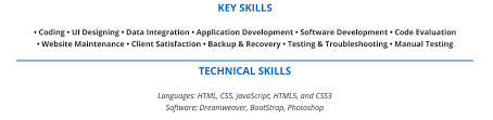 Ibm websphere application server and. Html Resume The 2020 Guide With 10 Html Resume Samples Examples