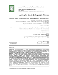 Hey guys hope you enjoyed this video. Pdf Antiseptic Use In Orthopaedic Wounds